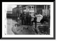 Holland Submarine boat tests, Historic Print