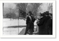 Historic Framed Print, Prince Henry of Prussia reviewing the cadets at West Point,  17-7/8" x 21-7/8"