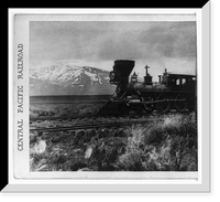 Historic Framed Print, Scene near Deeth. Mount Halleck in distance,  17-7/8" x 21-7/8"