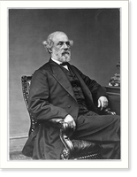 Historic Framed Print, [Robert Edward Lee, three-quarter length portrait, seated, facing right].Handy photo.,  17-7/8" x 21-7/8"