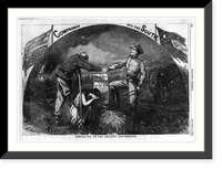 Historic Framed Print, Compromise with the South - Dedicated to the Chicago Convention - 2,  17-7/8" x 21-7/8"