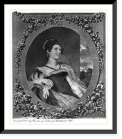 Historic Framed Print, Louisa Catherine Adams,  17-7/8" x 21-7/8"