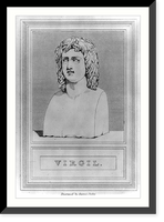 Historic Framed Print, Virgil, 70-19 B.C.,  17-7/8" x 21-7/8"