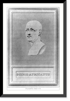 Scipio Africanus, 235?-183 B.C, Vintage Print
