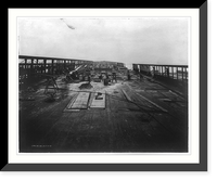 On the incompleted deck of the ship Seeandbee, Oct. 11, 1912, Antique Print