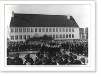 Speech of Mayor Scharff von Allach, Third Reich, Vintage Print
