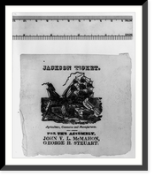 Historic Photo Print - Jackson ticket - Historic Wall Art Gift
