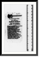 Historic Framed Print, To sweep the Augean Stable. For President, Andrew Jackson. For Vice-President, John C. Calhoun,  17-7/8" x 21-7/8"