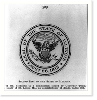 Second seal of the State of Illinois, Historic Reproduction