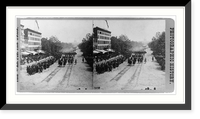 Historic Framed Print, Grand review, Wash., D.C.,  17-7/8" x 21-7/8"