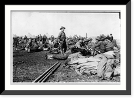 U.S. Army 1911 maneuvers in Texas: 17th Infantry in camp Classic, Vintage Poster