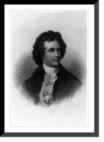 Historic Framed Print, Johann Wolfgang von Goethe, 1749-1832,  17-7/8" x 21-7/8"