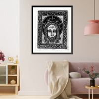 The Sudarium - Head of Christ? Classic, Antique Wall Art