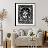 The Sudarium - Head of Christ? Classic, Antique Wall Art