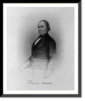 Historic Framed Print, Daniel Webster - 3,  17-7/8" x 21-7/8"
