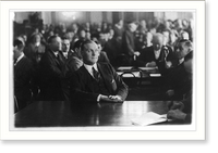 Tex Rickard. before the Senate Committee investigating Atty. Genl. Daughtery regarding the fight films, Antique Poster