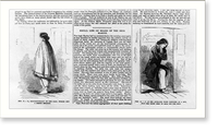 Historic Military - Illustrations of 2 women on board the brig MARINE