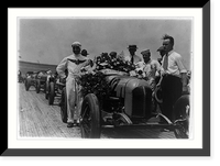 Peter de Paolo, winner of the Balto-Washington 250 mile race snapped just before the start today, Antique Poster