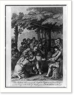 The Indians delivering up the English captives to colonel bouquet, Antique Wall Art