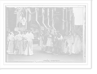 Historic Framed Print, Consecration St. Patricks Cathedral, Cardinal Vannutelli,  17-7/8" x 21-7/8"
