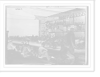 Historic Framed Print, View from grandstand at Vanderbilt automobile race,  17-7/8" x 21-7/8"