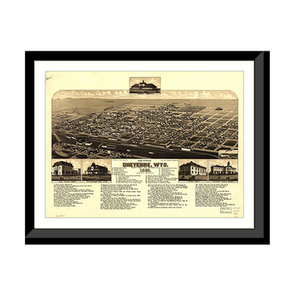 Panoramic Maps — Wyoming