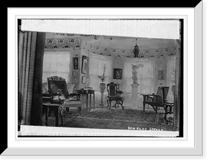 Historic Framed Print, Living room, "Paramatta",  17-7/8" x 21-7/8"