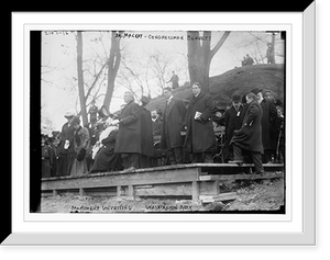 Historic Framed Print, Dr. Mackay, Congressman Bennett,  17-7/8" x 21-7/8"