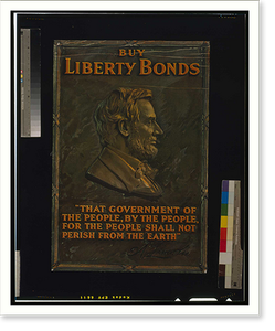 Buy Liberty Bonds, Vintage Print
