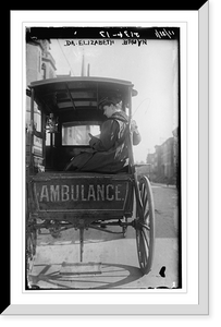 Historic Framed Print, Dr. Elizabeth Bruyn,  17-7/8" x 21-7/8"