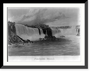 Niagara Falls.lithographed by The Sage, Sons & Co. L., P. & M. Co., Buffalo. Classic, Vintage Wall Art