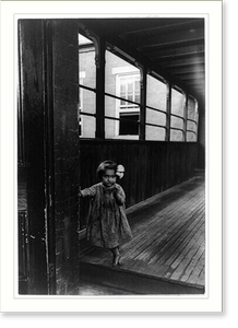 Vintage Photo Print - Pittsburgh - Little Orphan Annie in a Institution