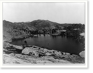 Historic Landscape - Lake Marian, Humboldt Mts - Vintage Wall Art Gift