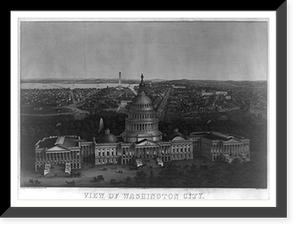 Antique Photo Print - Baltimore, Maryland - View of Washington