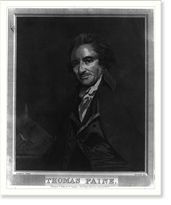 Vintage Photo Print - Thomas Paine.Romney pinxt; Sharp sc