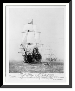 The first journey of Victory, 1778.W.L. Wyllie, R.A., pinxt.; Harold Wyllie, sculpt, Antique Print