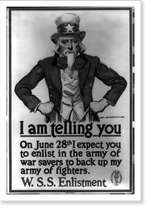 Antique Military - I am telling you - Historic Wall Art Gift