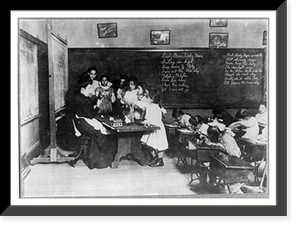 Vintage Building Photo - Boston - Steamer Glass in Hancock School