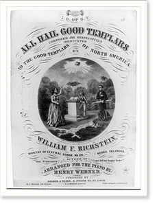 Black & White Photo - All hail good templars - Great Gift for History Buffs