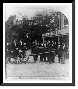 Yankee visitors in Jacksonville, Fla, Historic Print