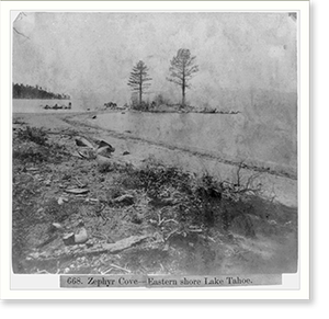 Vintage Landscape - Zephyr Cove, Eastern shore Lake Tahoe