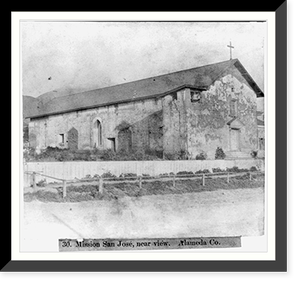 Mission San Jose, near view - Alameda County Classic, Vintage Wall Art