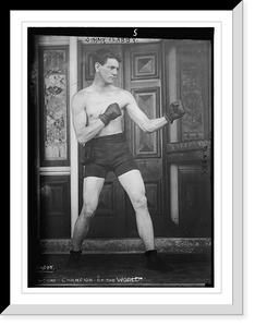 Historic Framed Print, Jimmy Clabby. Boxing,  17-7/8" x 21-7/8"