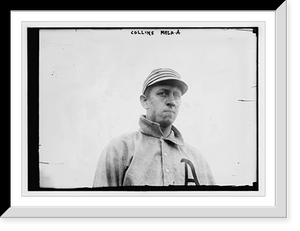 Historic Framed Print, Eddie Collins, Philadelphia, AL (baseball),  17-7/8" x 21-7/8"