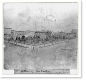 Vintage Building Photo - San Francisco - Residence of Peter Donahue