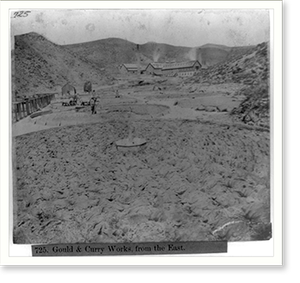 Historic Photo Print - Gould & Curry Works, from the East