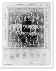 Historic Military - Radical members of the first legislature after