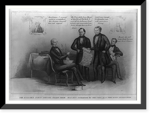 The available party trying to get their villany endorsed by the every man they have assasinated, Vintage Print