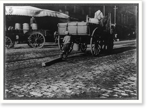 Vintage Photo Print - Boston - Mister, Give me a Lift Exhibit, 1915