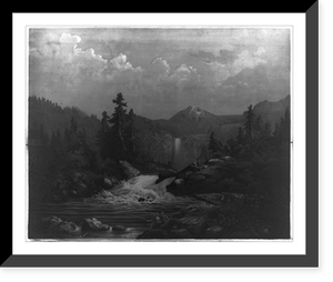 Historic Framed Print, Sierra Nevada,  17-7/8" x 21-7/8"